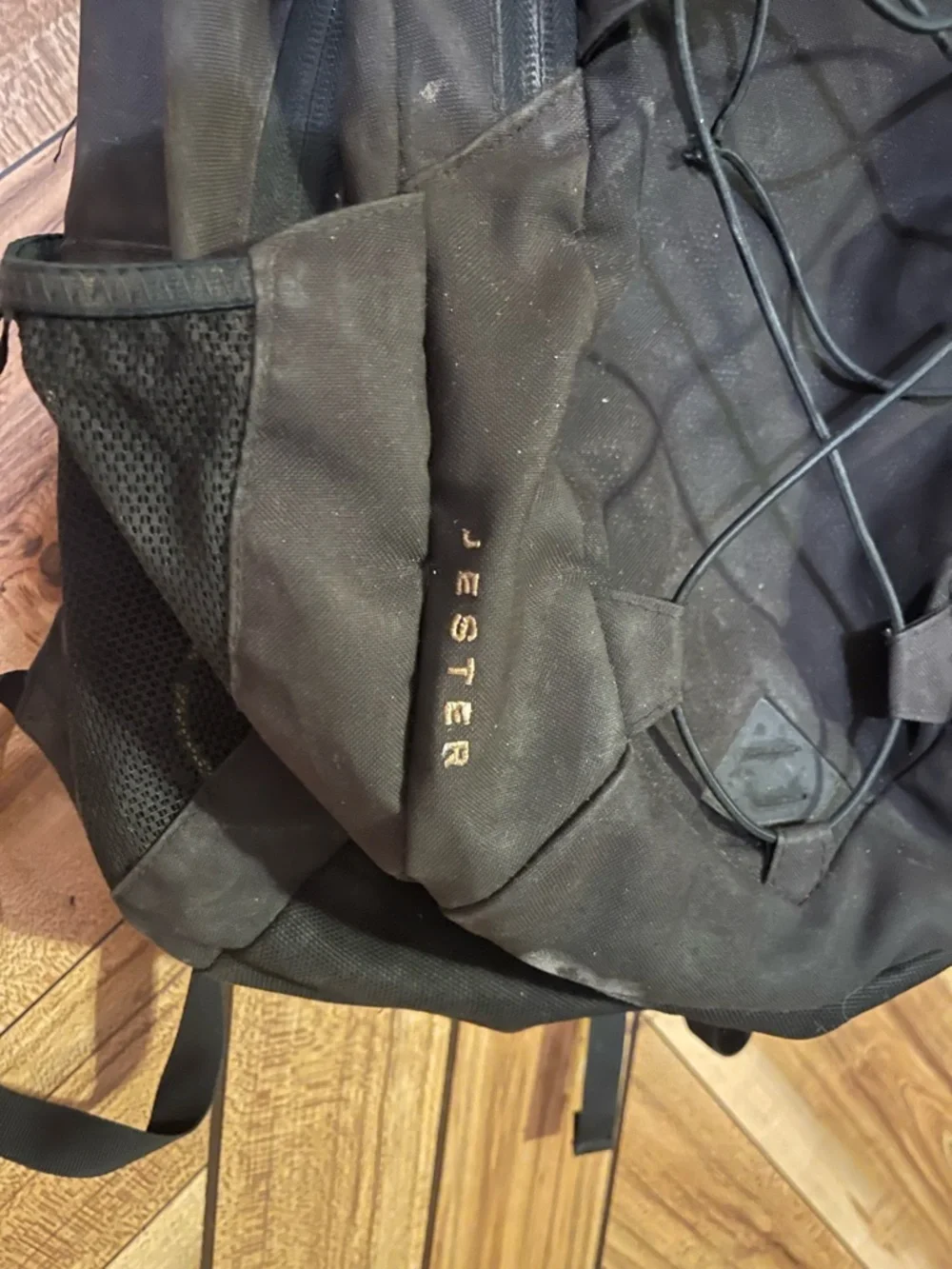 The North Face Jester Backpack Black Laptop Bag School Hiking Commuter Gorpcore